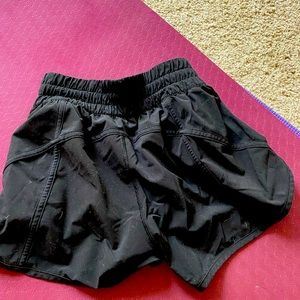 Lululemon size 2 black shorts